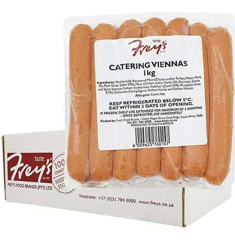 Pork Viennas Catering Smoked Freys