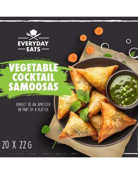 Samoosa Coctail Veg Everyday Eats