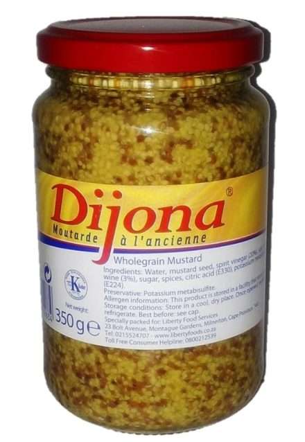 Sauce Mustard Whole Grain Dijona 350G