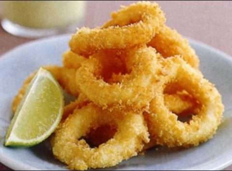 Seafood Calamari Crumbed Rings