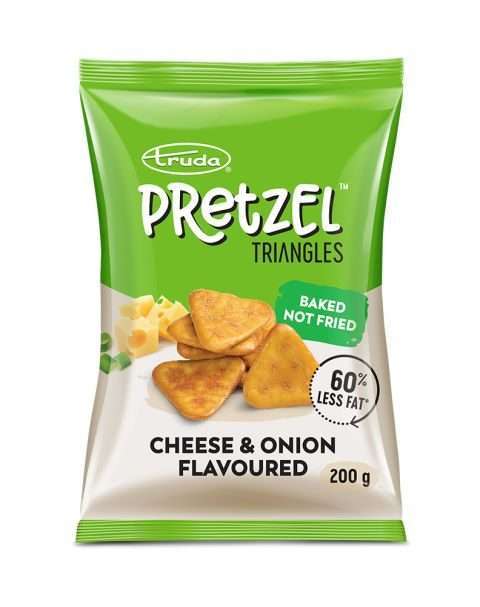 Snack Pretzels Chs & Onion Truda