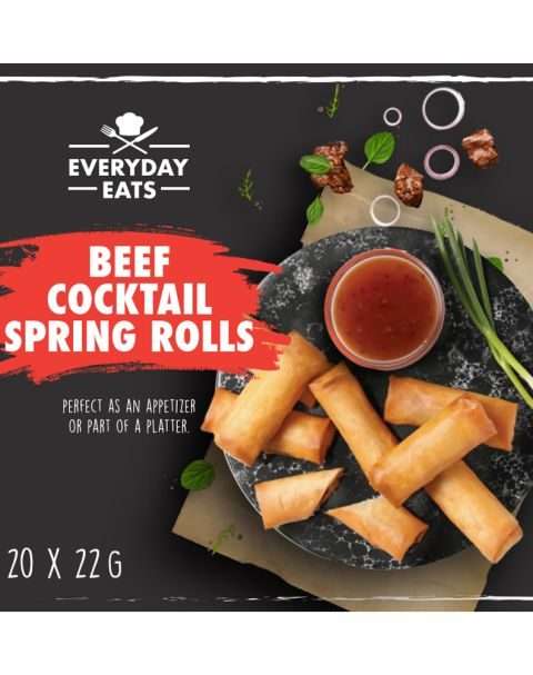 Spring Roll Cocktail Beef Everyday Eats