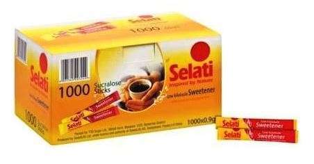 Sugar Selati Sticks Sweetener 1000S