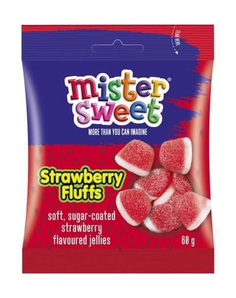 Sweets Strawberry Fluffs Mister Sweet