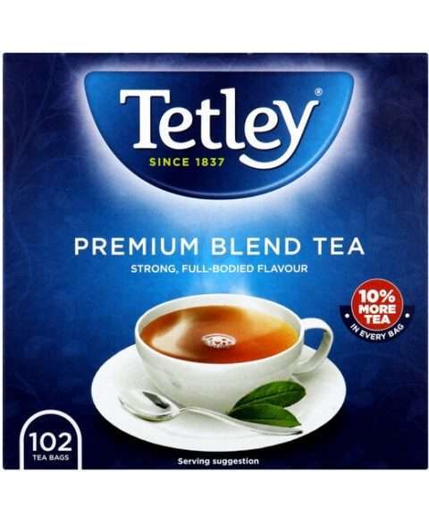 Tea Tetley Tagless