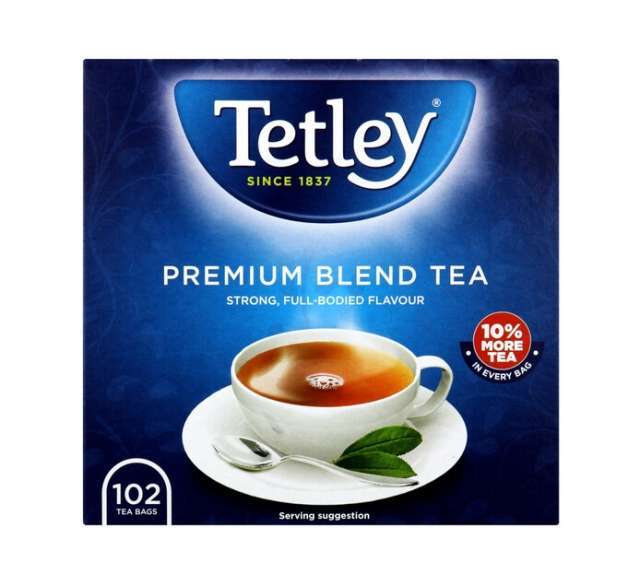 Tea Tetley Tagless