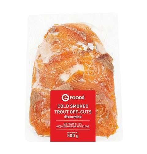 Trout Smoked Offcuts Omega 500G