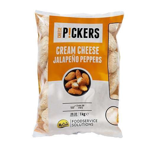Veg Mc Cain Pickers Cream Cheese Peppers B