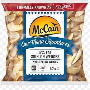 Veg Mc Cain Wedges Skin On