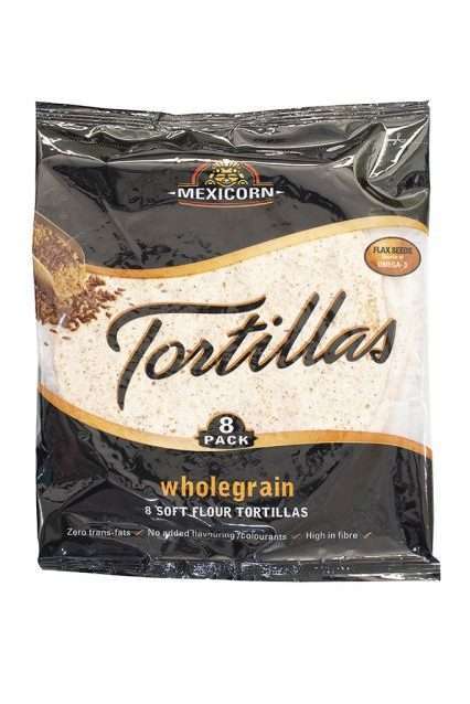 Wrap Tortilla Whole Wheat 26Cm